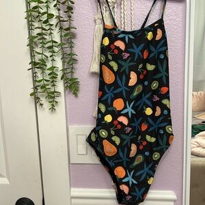 Fruit print Jolyn suit